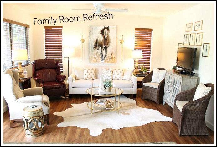 Family Room Refresh