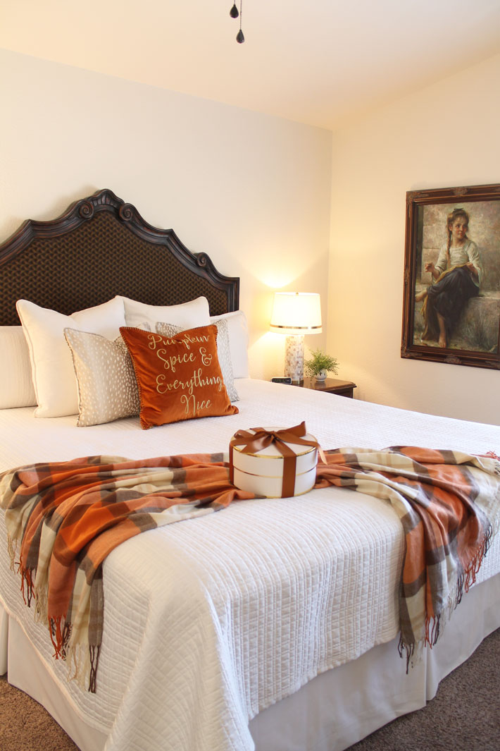 Spicy Plaid Throw