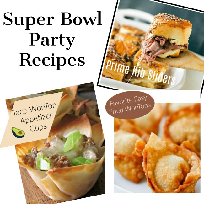 Favorite Super Bowl Party Recipes